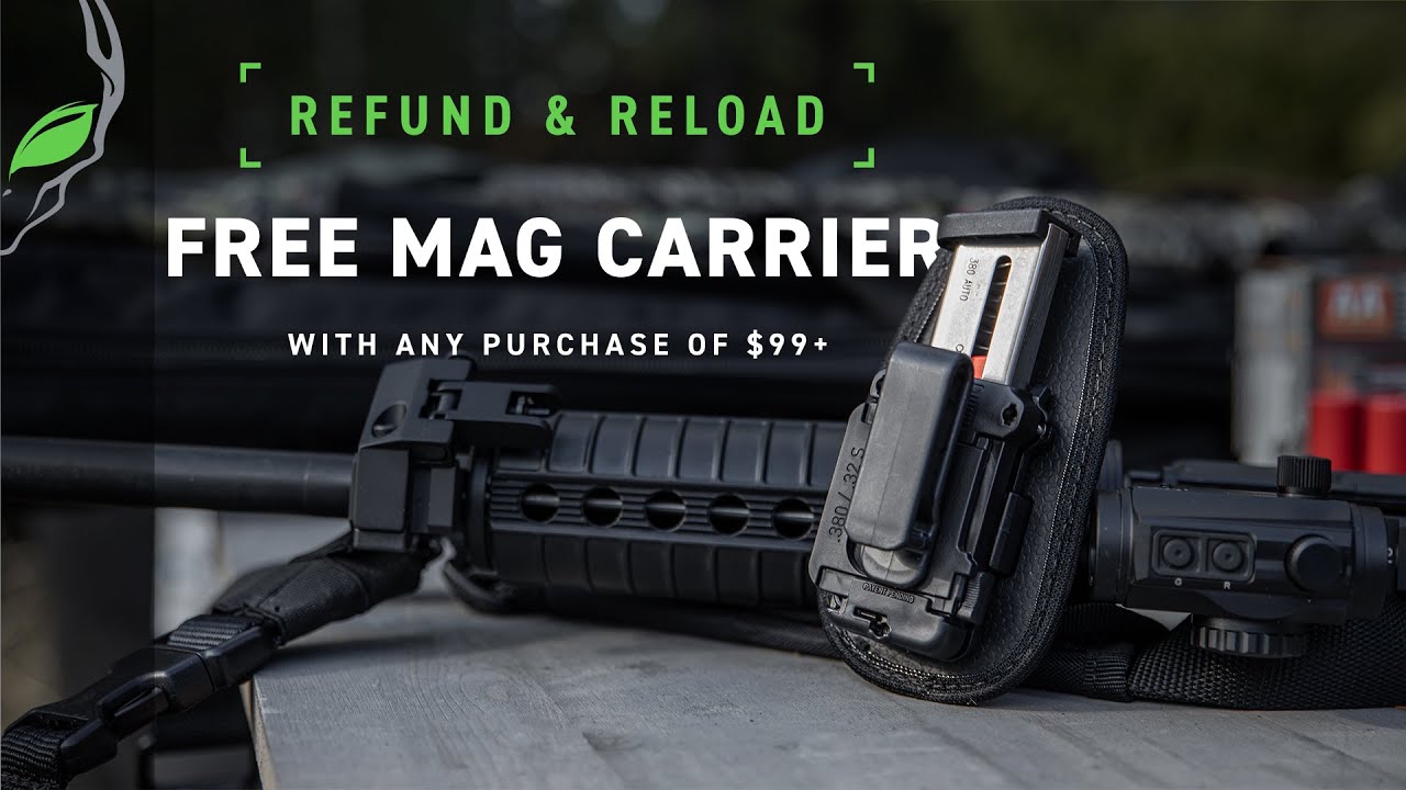 Refund And Reload With Alien Gear Holsters | Free Mag Carrier With Orders Over $99!