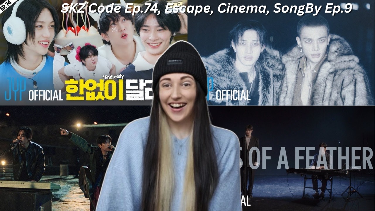 SKZ Code Ep.74 | Bang Chan & Hyunjin Escape | Lee Know & Seungmin Cinema | SongBy Ep.9 REACTION