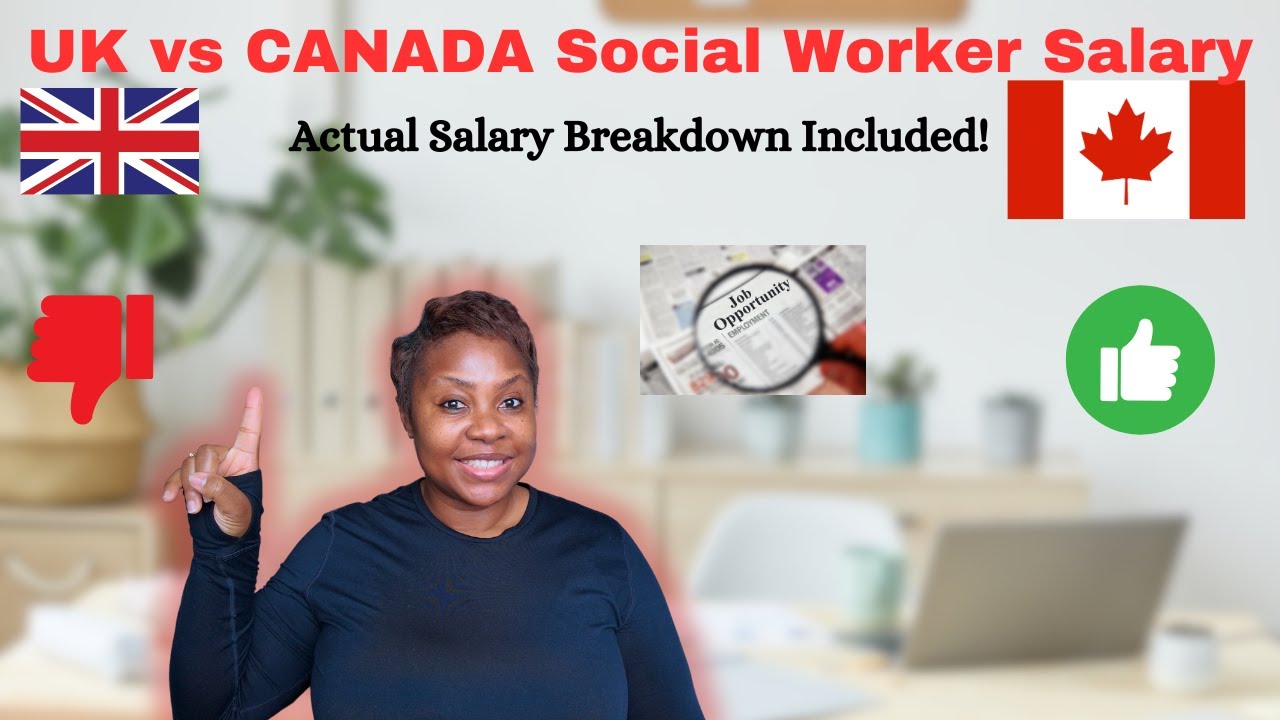 Social Worker Salary in the🇨🇦 vs🇬🇧 | How Much Do You REALLY Take Home? 💰🤯