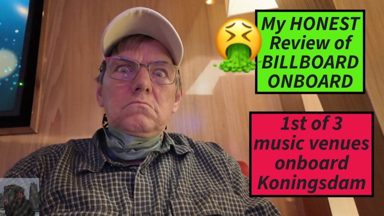 My HONEST Review of Billboard Onboard on Koningsdam cruise ship!