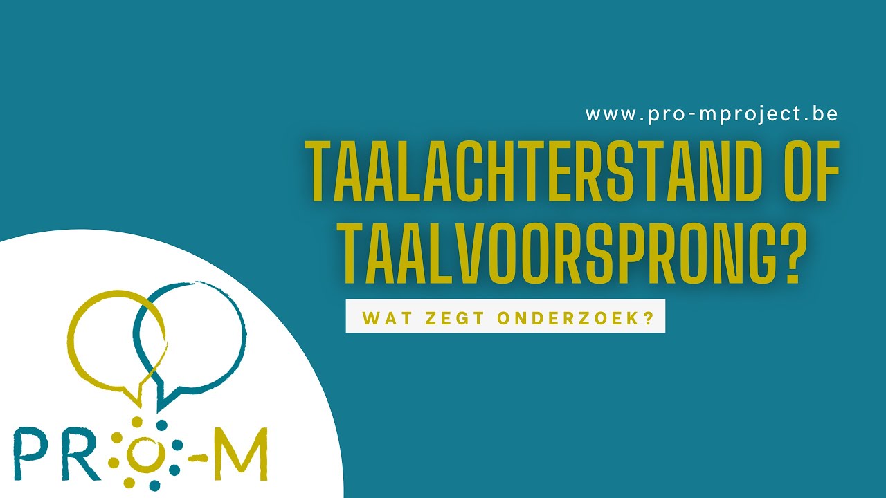 Taalachterstand of taalvoorsprong?