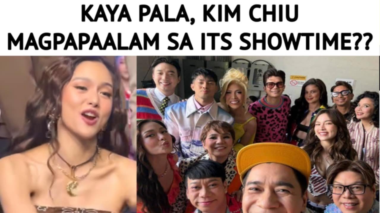 KAYA PALA, KIM CHIU MAGPAPAALAM SA IT'S SHOWTIME??
