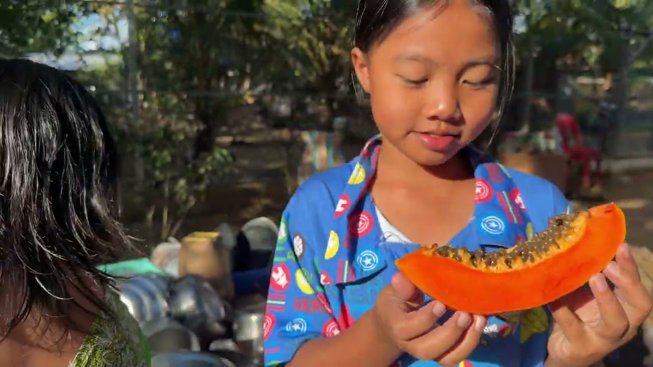 នាយក្រិនធ្វេីម្ហូបទៀតហេីយ🤤😋