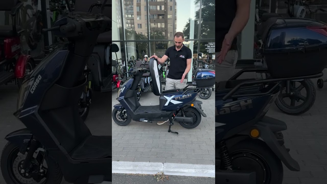Електроскутер Corso FlashX &mdash; Огляд і характеристики #escooter #електроскутер #ebike #electricbike