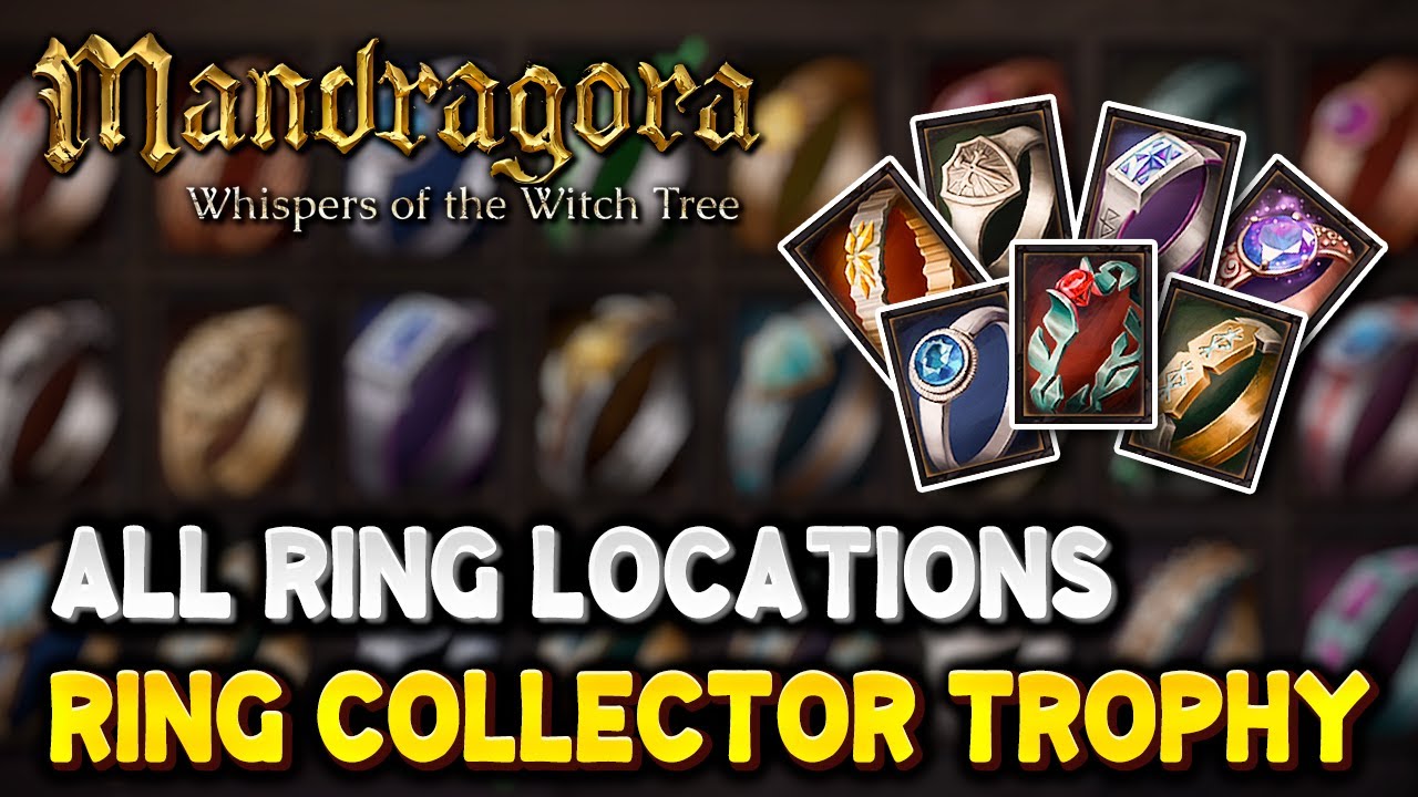 Mandragora ALL RING LOCATIONS (Ring Collector Trophy / Achievement Guide)