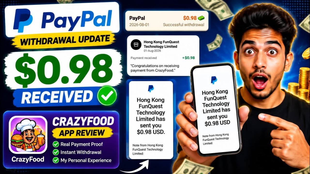 PayPal Earning Apps 2026 | PayPal Games That Pay Real money | New Paypal Earning Apps 2026 