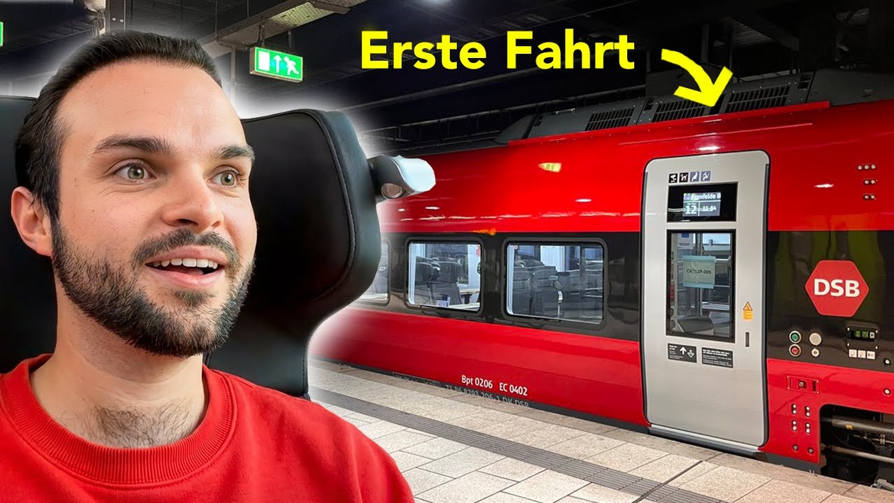 So f&auml;hrt der neue DSB Talgo wirklich! - Premierenfahrt nach Kopenhagen