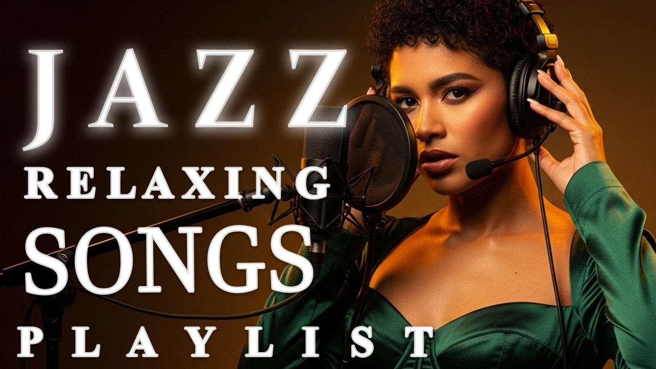 Smooth Jazz Evening Lounge | Vokal Wanita Lembut untuk Penyembuhan