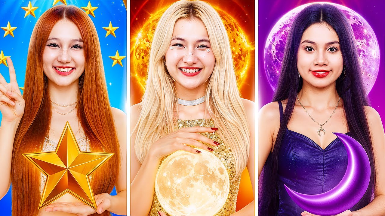 Rich Moon Vs Poor Sun Vs Giga Rich Star Girl At Model Contest!