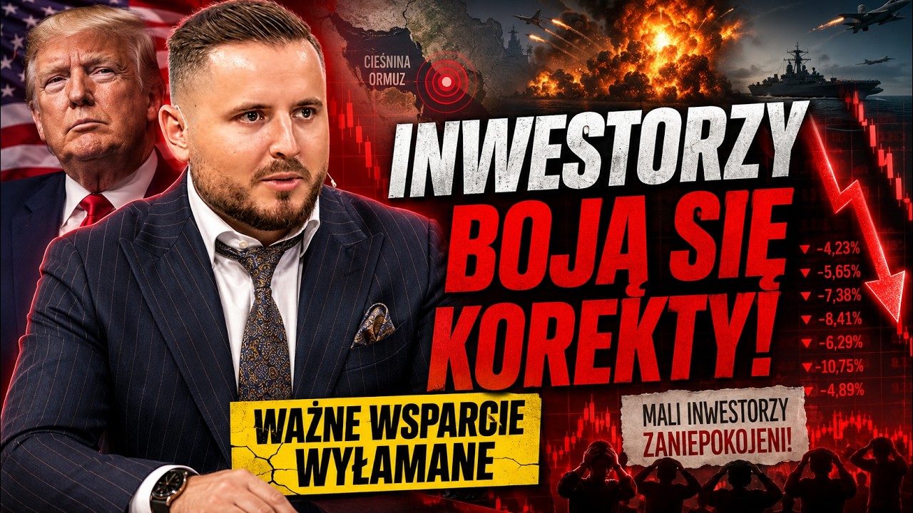 Inwestorzy boją się korekty! Czy to dobry moment na sprzedaż akcji?