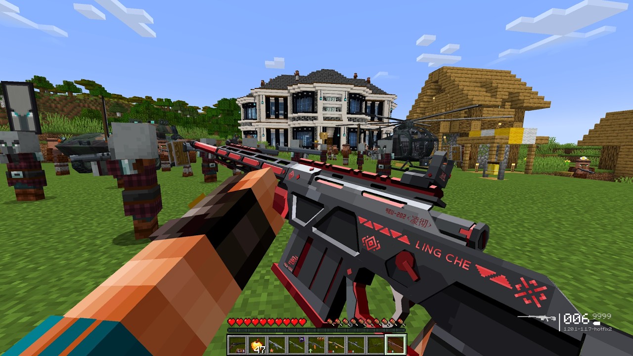 Pillager Army Hired Me to DESTROY Villagers&rsquo; SECRET Weapon Storage&hellip; So I Used Tanks & MISSILES! 💣🔥