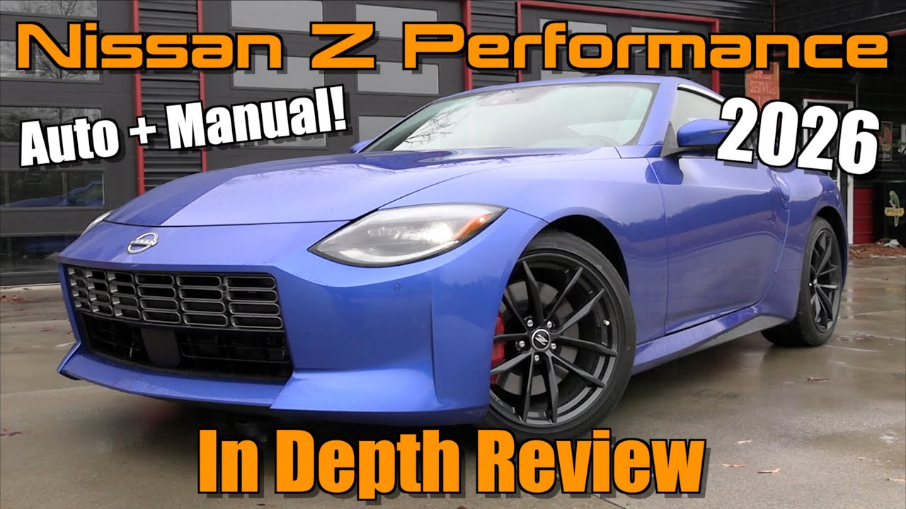 2026 Nissan Z Performance (Auto + Manual): Start Up, Test Drive & In Depth Review
