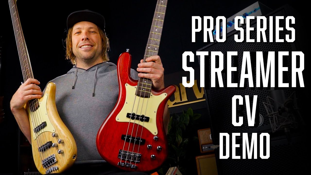 Classic-Modern Blend | The Warwick ProSeries Streamer CV 4 & 5-String | w. Kade Turner