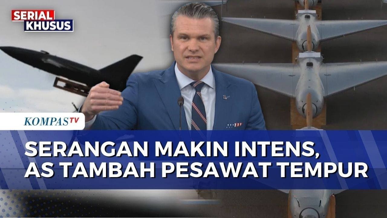Perang Belum Berakhir, AS Serangan Makin Intens, Pesawat Tempur Ditambah