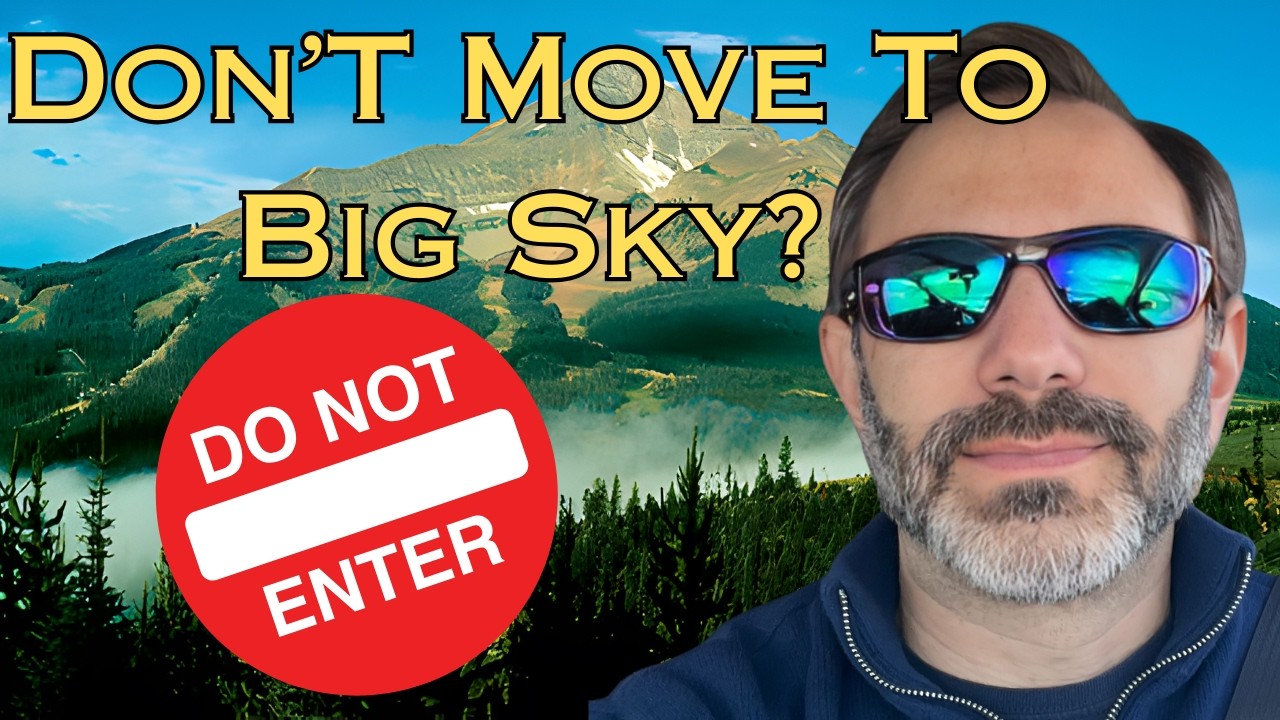 Don't Move To Big Sky | Why The Wealthy Are Buying In Big Sky, Montana | Driving To Big Sky
