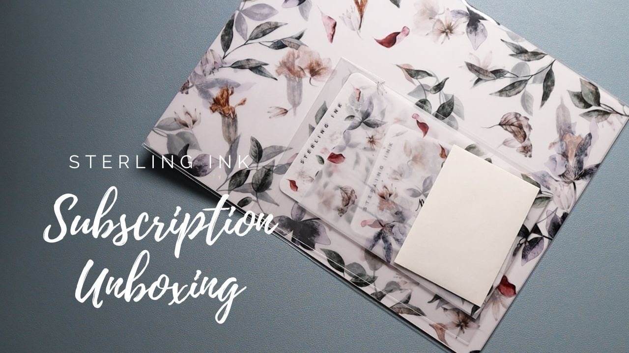 Sterling Ink Planner Subscription Unboxing and Value Breakdown
