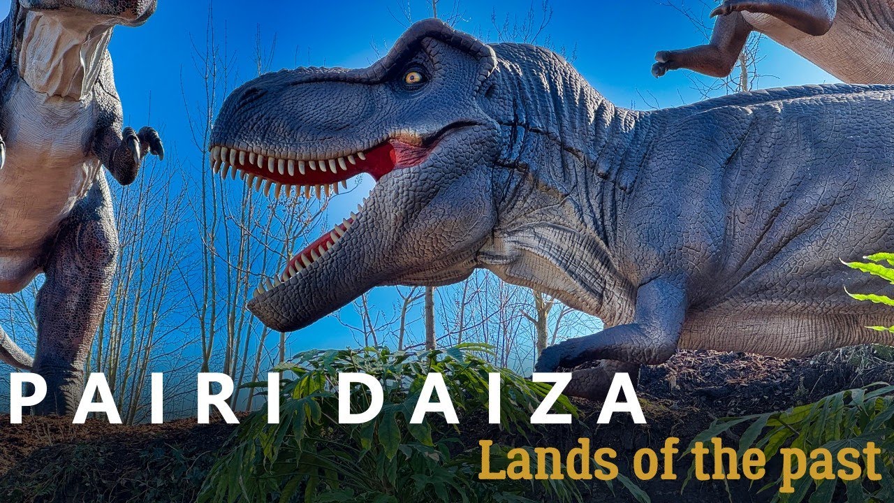 De Dino's in PAIRI DAIZA - Lands of the past - PREHI DAIZA 2025 (4K)