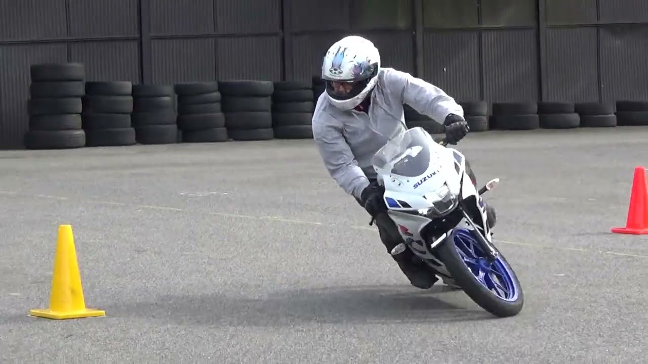 2025年2月16日 ミニカーナ大会 ロバーツさん GSX-R125 14：18