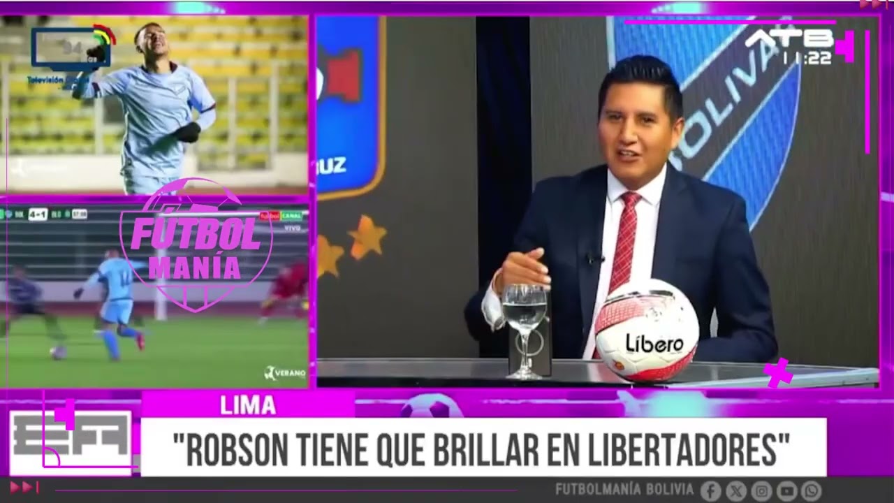 ¿ROBSON EL MEJOR JUGADOR DE BOLIVIA? DEBATE EL ALARGUE 25_02