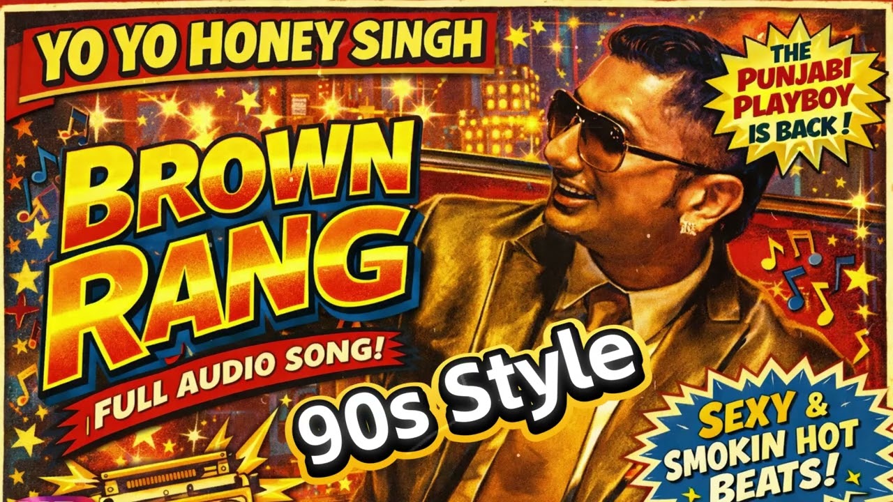Brown Rang (90s Version) - Yo Yo Honey Singh | Nostalgic Retro Remix