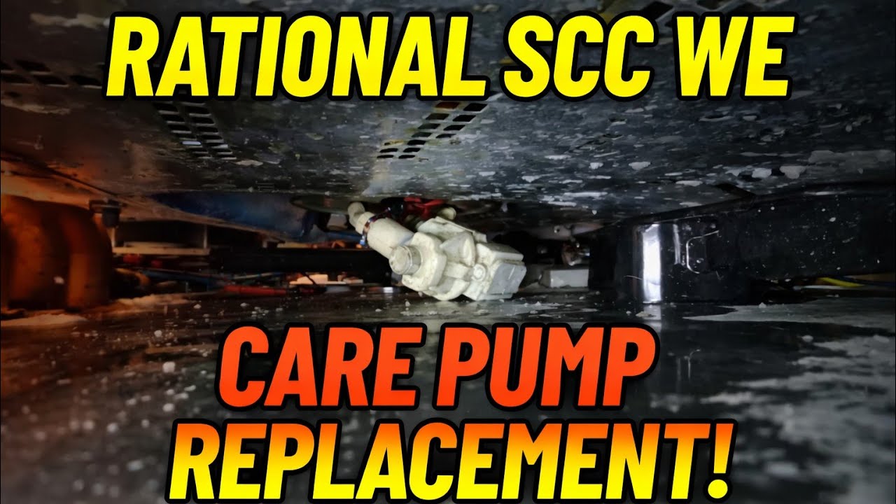 Rational SCC WE Care Pump Replacement | Grinding Noise During Wash Cycle