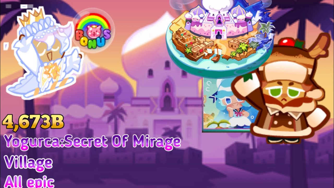 [Breakout] Yogurca:Secret Of Mirage Village All epic | 4,673B Full run