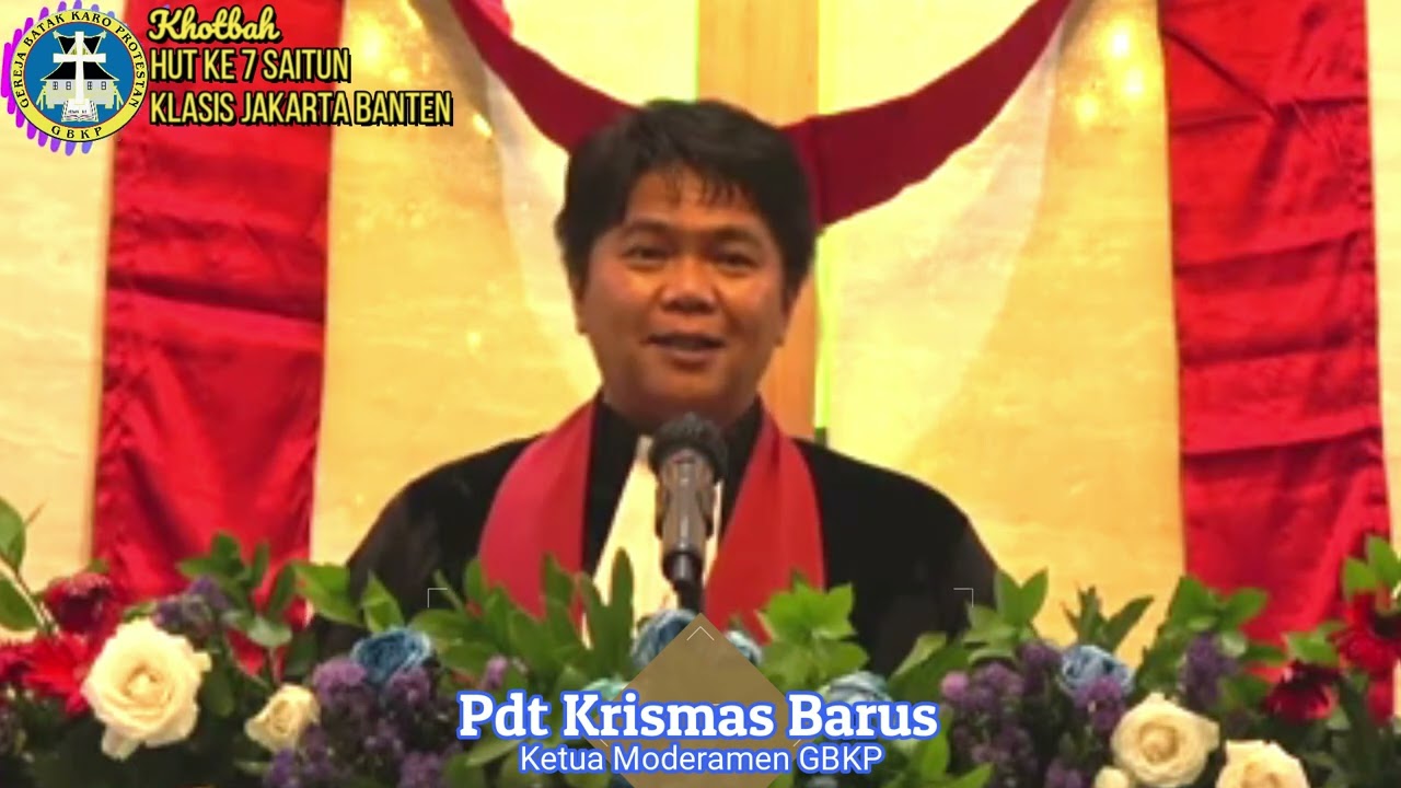 Part 2 - Saitun Jadi Pasu Pasu Guna Lingkungen - Kejadin 1:28 - Pdt Krismas Imanta Barus