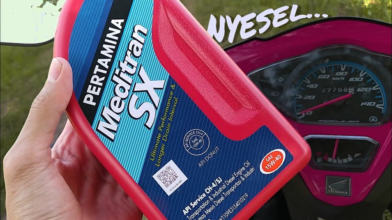 MOTOR PAKAI OLI DIESEL Meditran SX MSX Gimana Rasanya?!