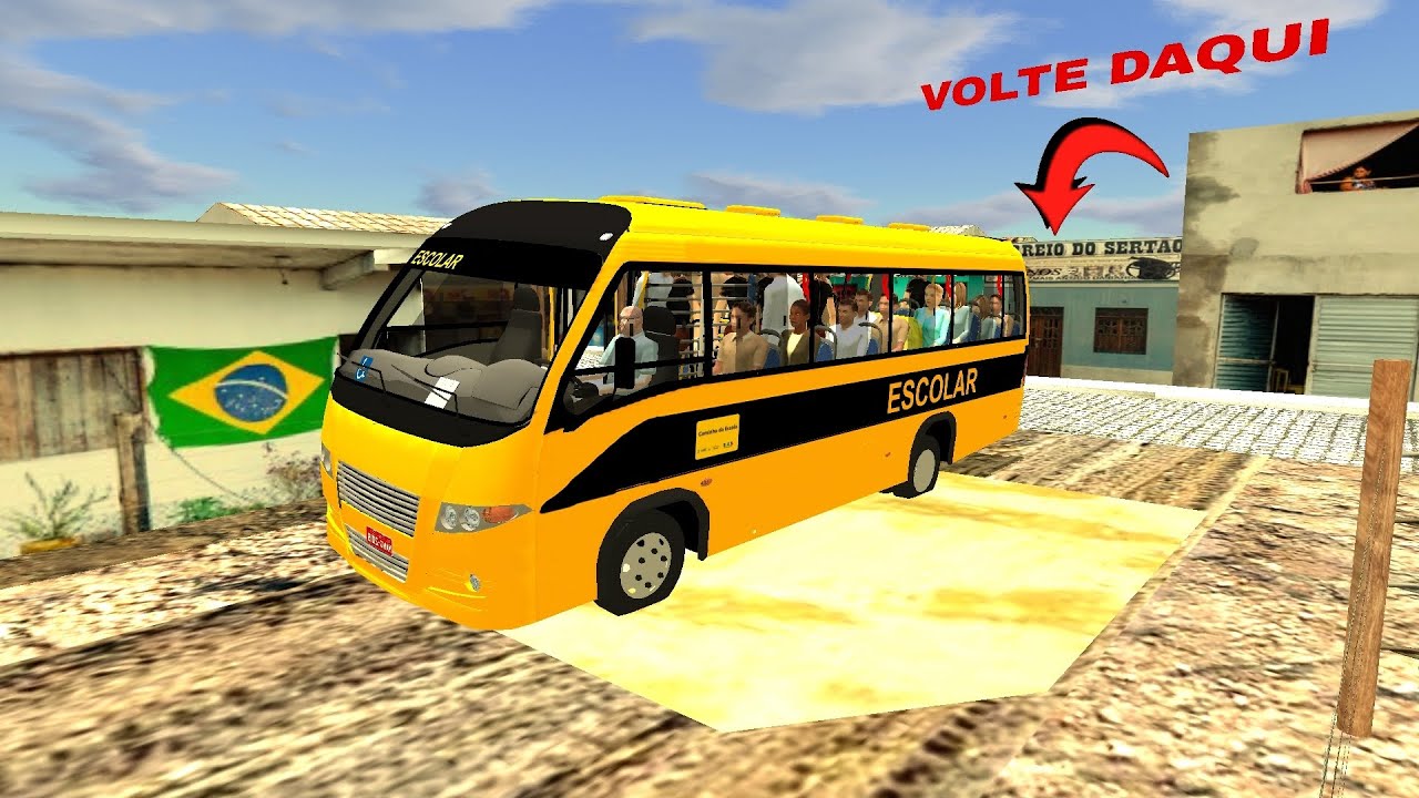 (PBSR) SAIU NOVO MAPA ESCOLAR! TESTEI COM O MICRO ÔNIBUS VOLARE