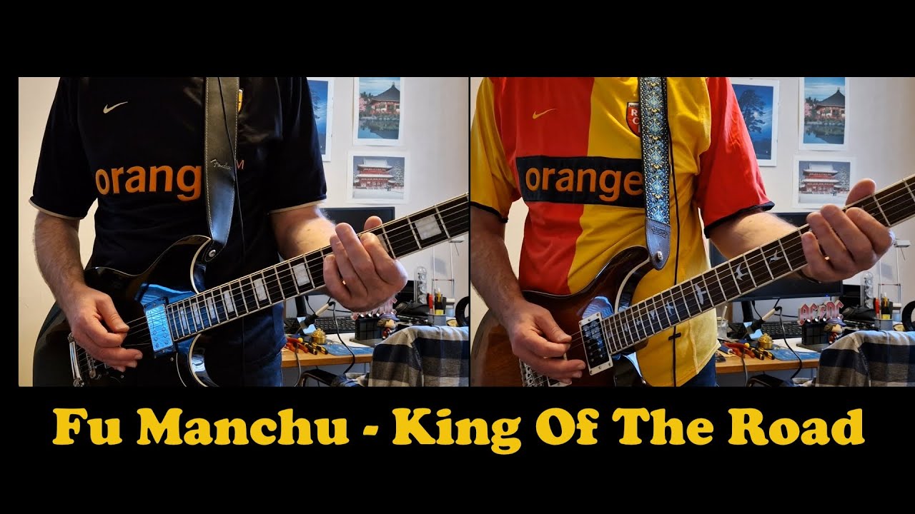 Fu Manchu - King Of The Road - guitar cover