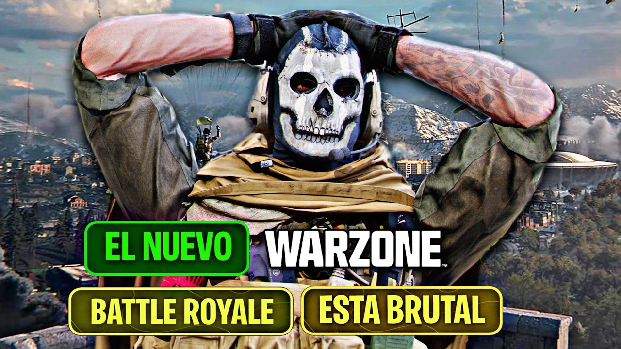 EL NUEVO WARZONE el NUEVO BATTLE ROYALE de CALL OF DUTY el BLAK OPS ROYALE