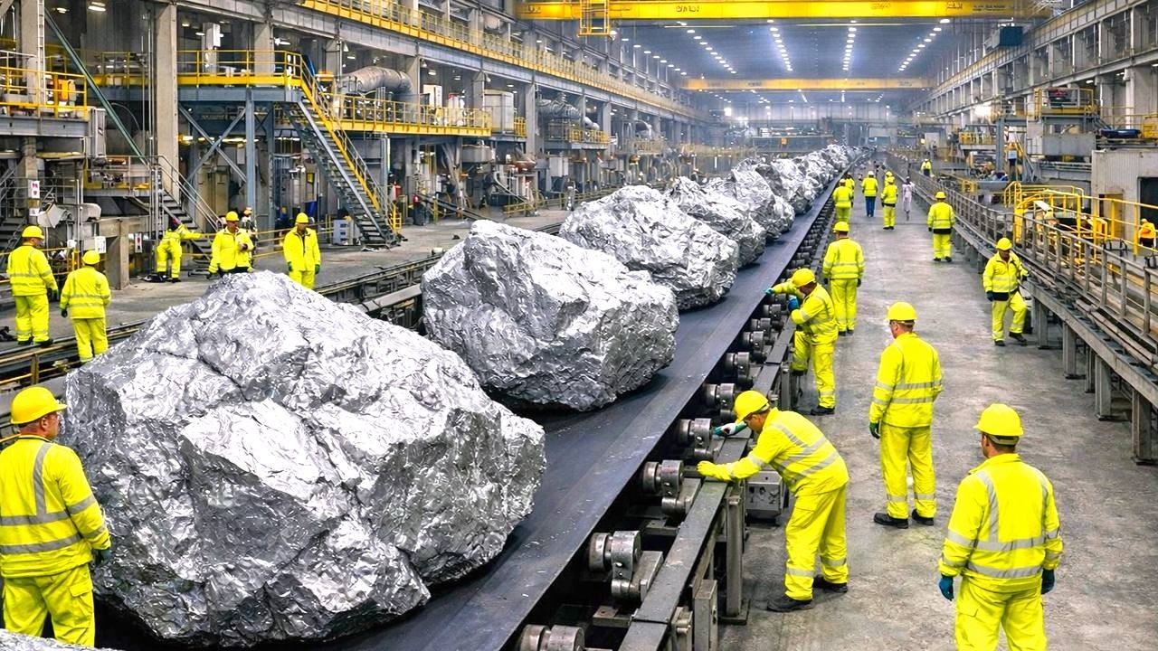 كيف يتم إنتاج ملايين الأطنان من القصدير سنويًا