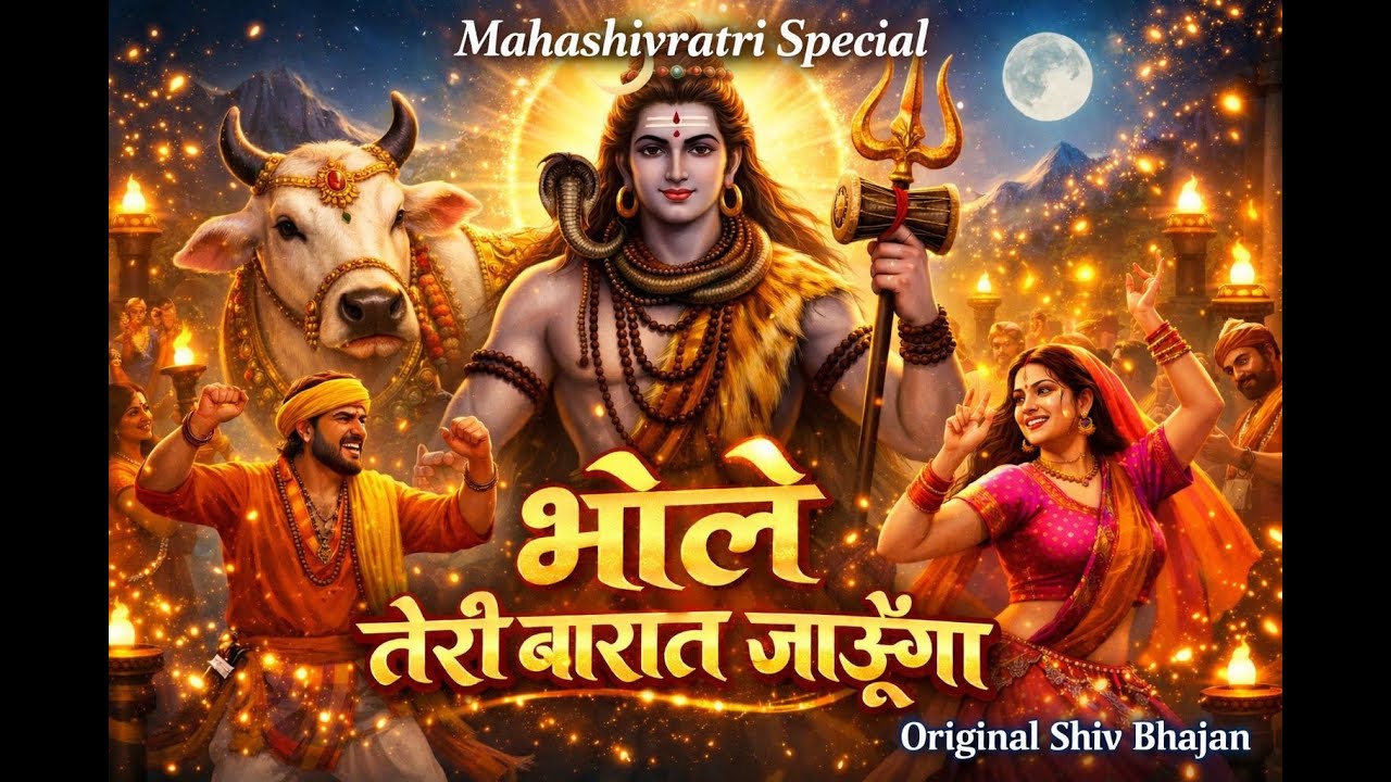 🔱 भोले तेरी बारात जाऊँगा | Bhole Teri Barat Jaunga | नया शिव भजन 2026 | Mahashivratri Special🙏
