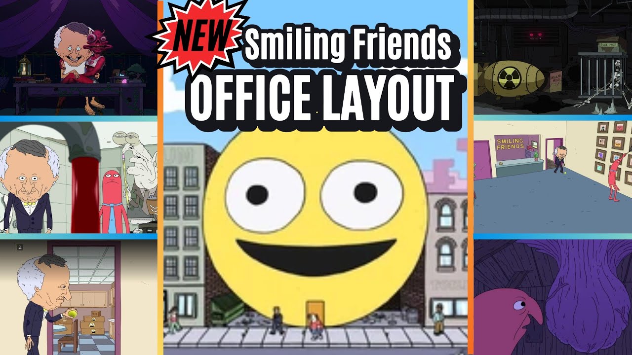 НОВАЯ планировка офиса Smiling Friends