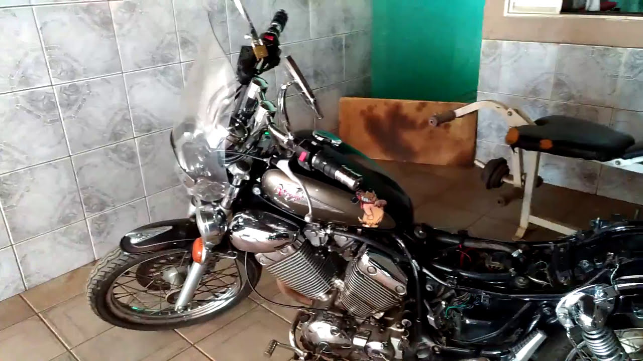 Problema na Virago 535. moto apaga quando engata a marcha Vídeo 02