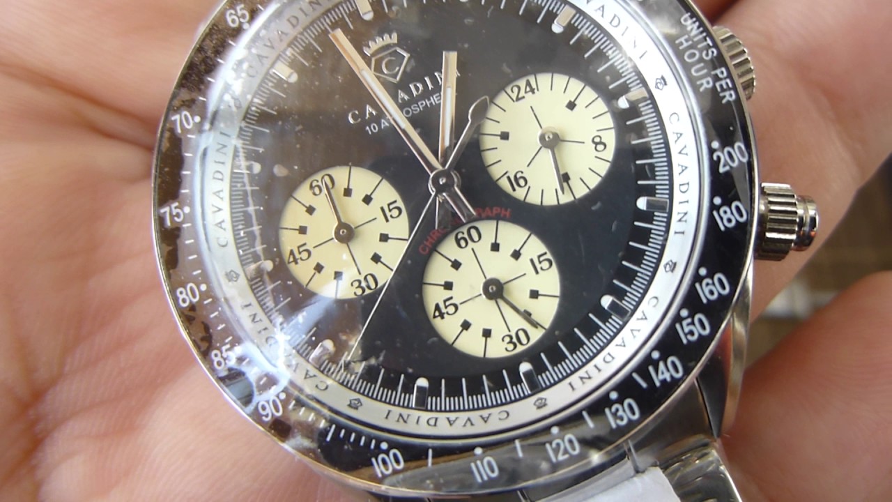 CAVADINI ARROW HEAD CHRONOGRAPH