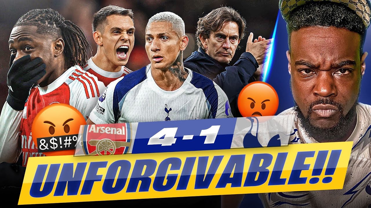 НЕПРОСТИТНО!! КУЧКА ПРЕСТУПНИКОВ 🤬 &laquo;Арсенал&raquo; 4-1 &laquo;Тоттенхэм&raquo; ВЫРАЖЕНИЯ ВЗРЫВНАЯ ГЛУПОСТЬ