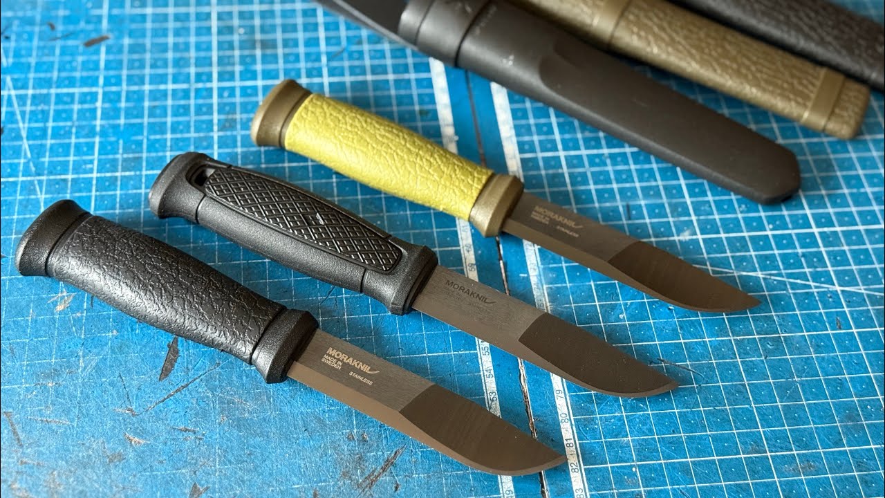 Unboxing the new @Morakniv 2000 and Kansbol black edition