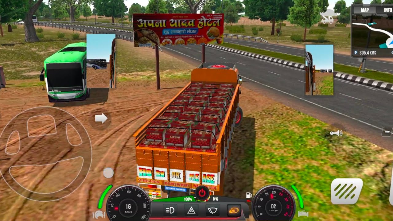 [Truck Master India] लीची 🍒🍒 लेके मेरठ से वाराणसी तक का सफर 