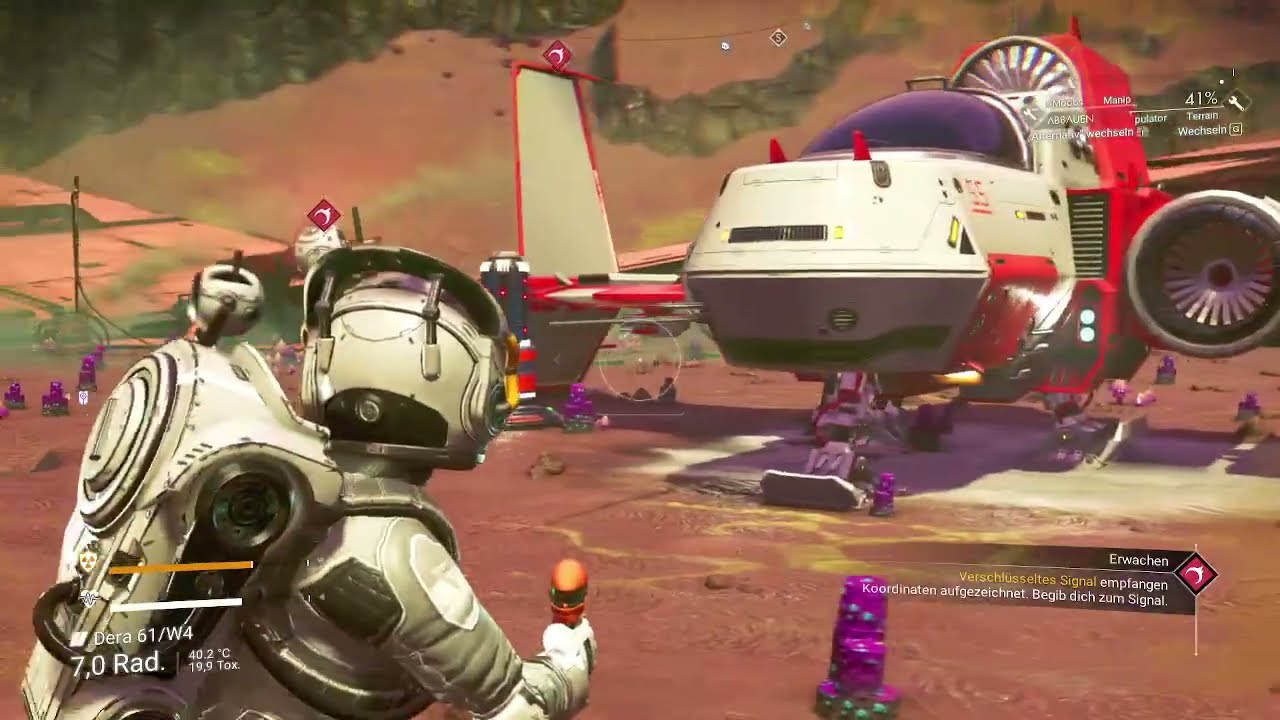 No Man's Sky | PERMADEATH | 01 [b] | BLIND | All Achievements | deutsch | hexenschuss | Stream VODs