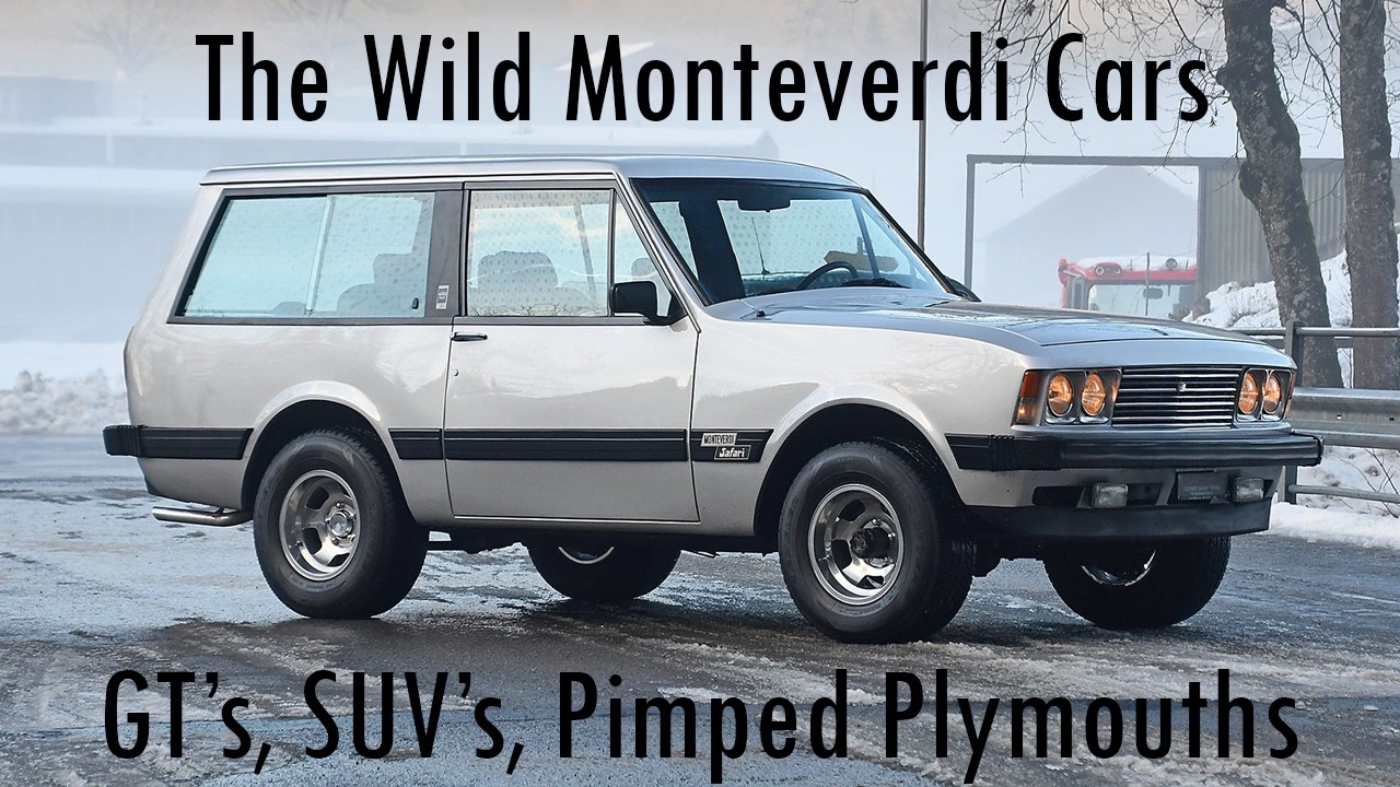 Swiss Miss: The Weird and Wild Monteverdi Cars!