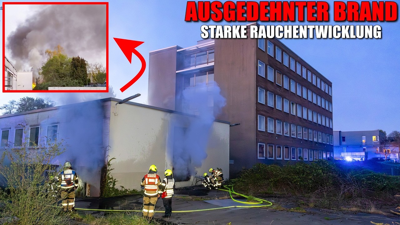 [AUSGEDEHNTER BRAND IN EINEM GEB&Auml;UDE!] - Starke Rauchentwicklung ~ Feuerwehr Gelsenkirchen -