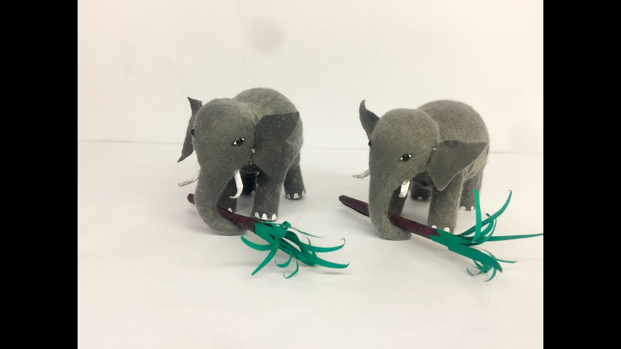 DIY Egg Shell Elephant ||How to make Elephant 🐘🐘||Egg Shell Craft ||5min Craft ||Best out of waste