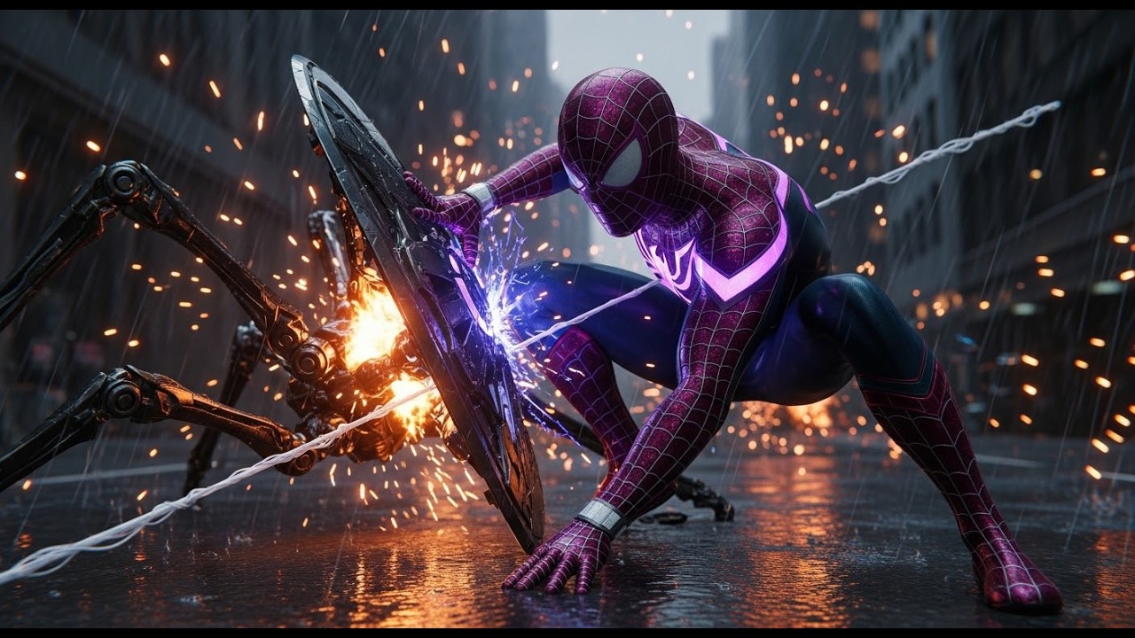 Spider-Man Reacts to His Own Glitches During the Most Chaotic Chase Ever