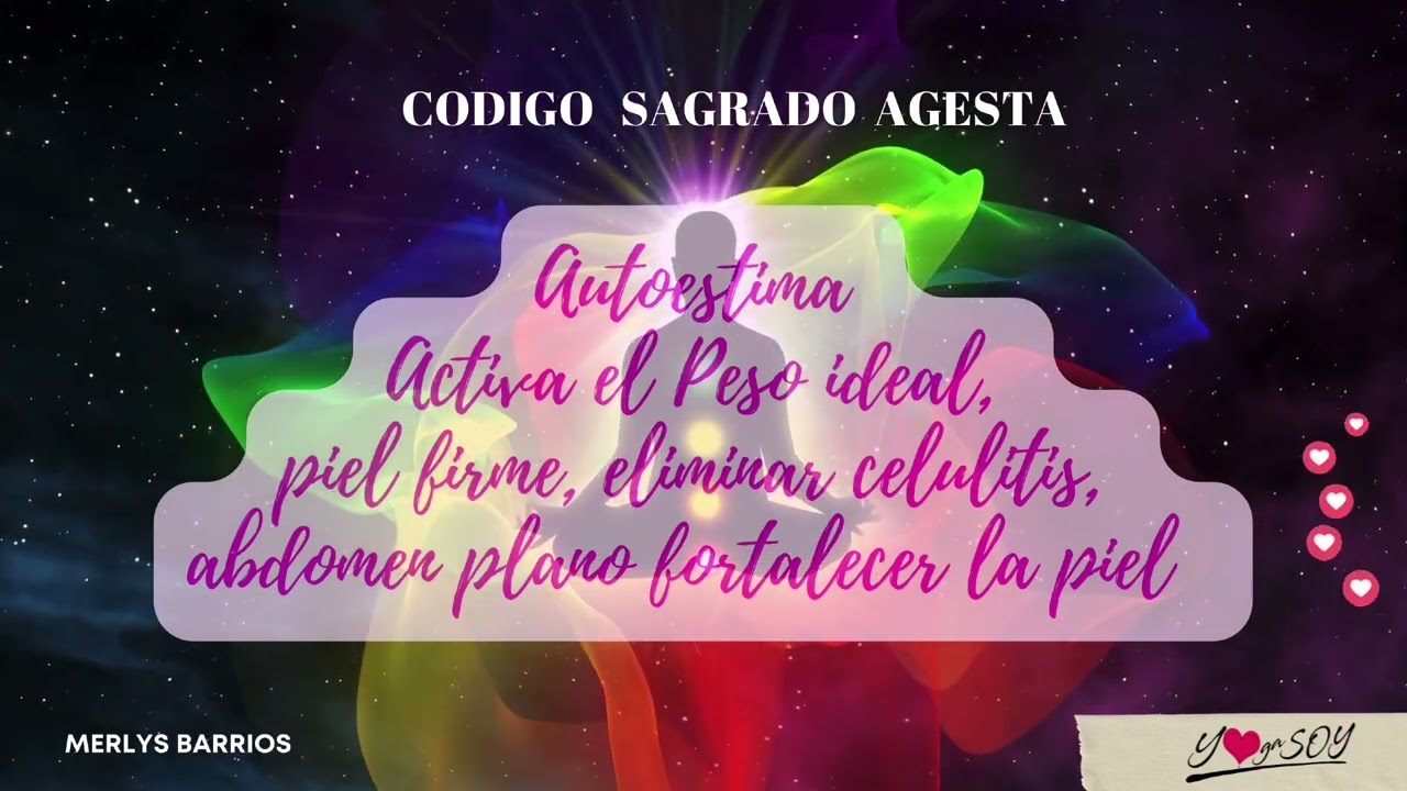 Códigos sagrados para el peso ideal, piel firme y sana, libre de celulitis y abdomen plano