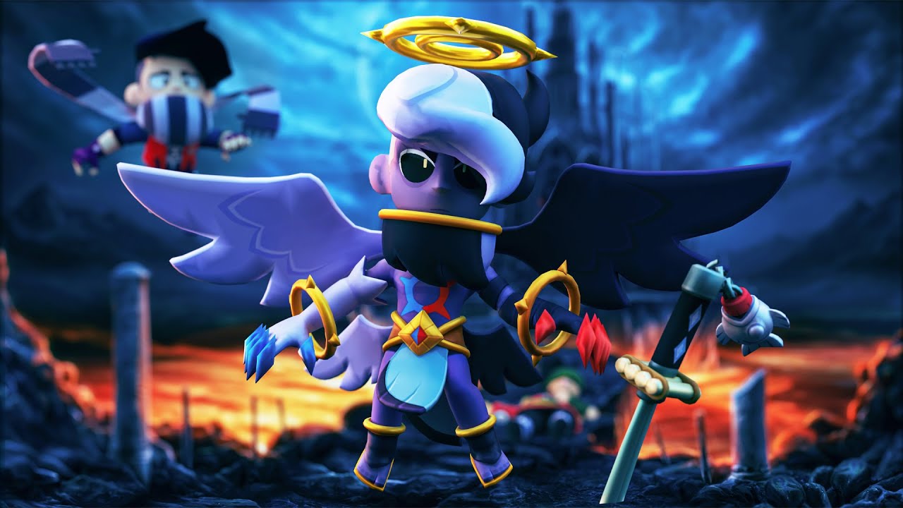 ПОЛНАЯ ИСТОРИЯ ТЕМНОГО АНГЕЛА ЭДГАРА BRAWL STARS