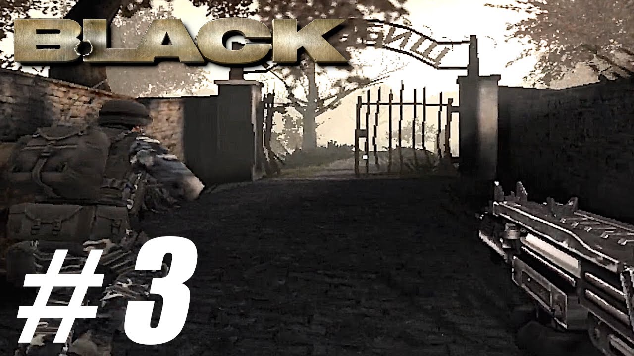 BLACK PS2 Gameplay Walkthrough No Commentary PART 3 - Naszran Town