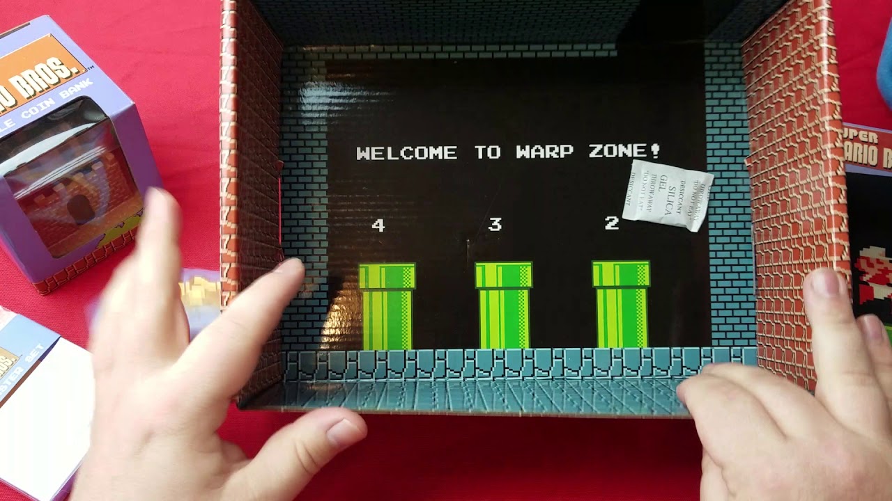 Super Mario Bros Mystery Box Unboxing