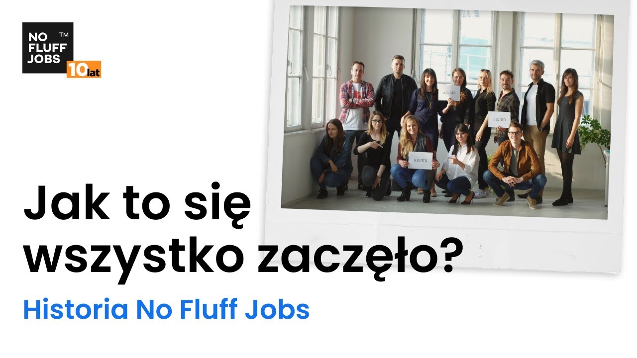 No Fluff Jobs - historia firmy