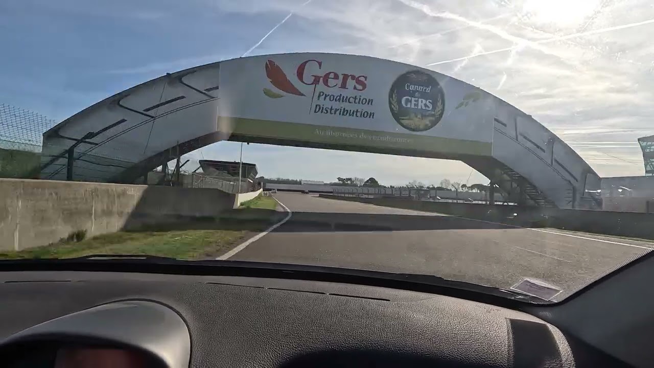 206 RC circuit Nogaro 22/02/2026 journée club, roulage berline sport